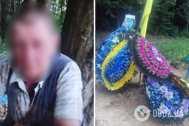 На Черкащині судитимуть чоловіка, який спаплюжив могилу воїна. Фото