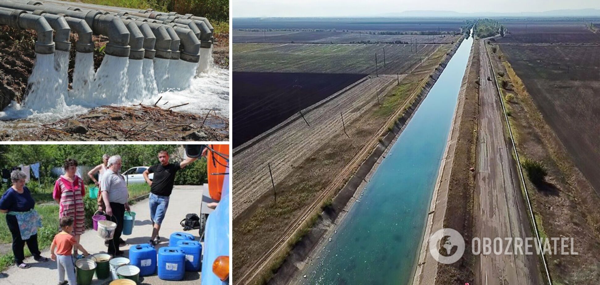 Канал міліє, жителі готуються до дефіциту води: що відбувається у Криму після зникнення Каховського водосховища