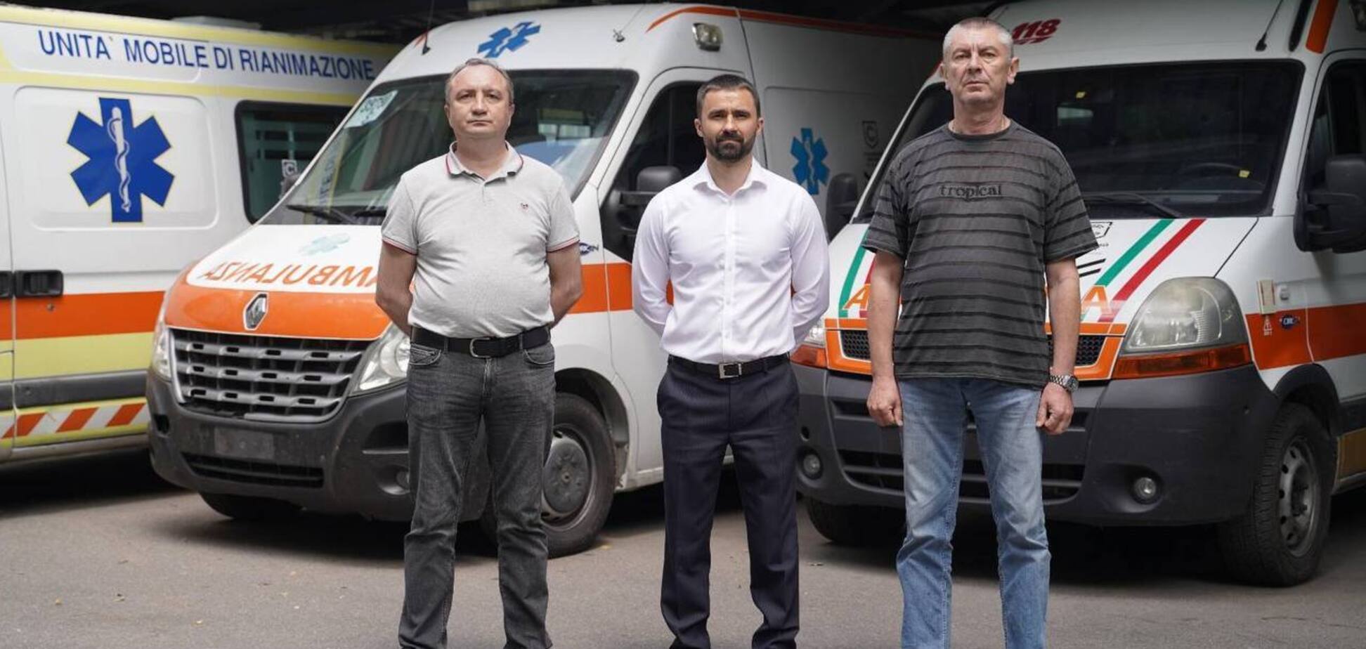 Медики в Лимане получили скорые от 'Стального фронта'