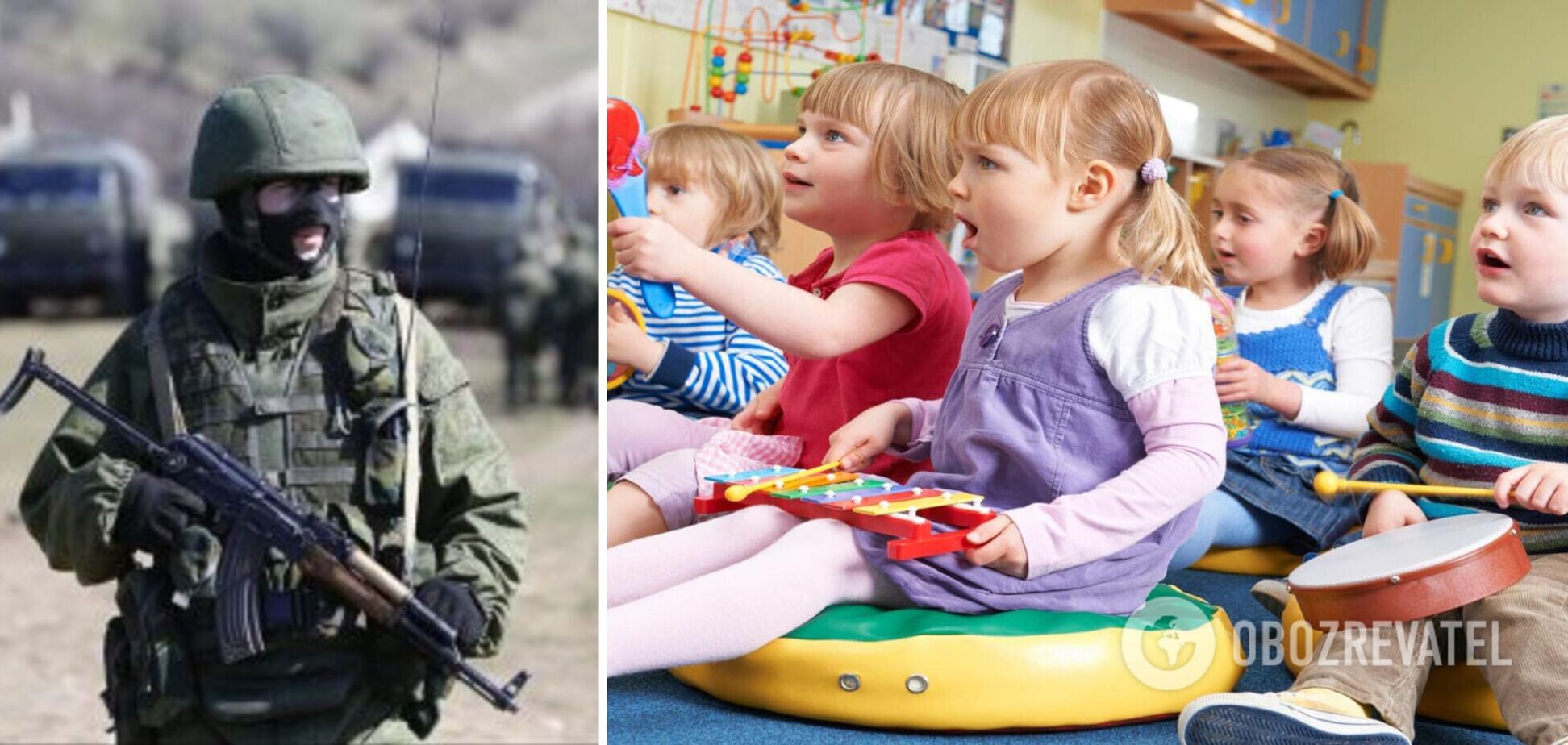 Окупанти під Мелітополем перетворили дитсадок на військову базу та захопили покинуті будинки