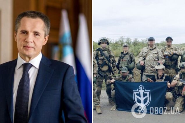 Российский губернатор Вячеслав Гладков