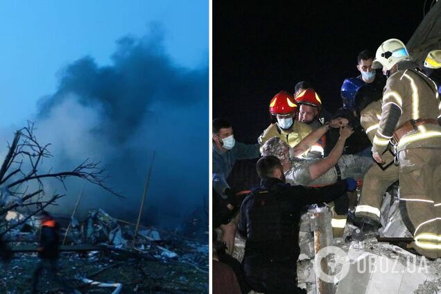 Появились данные о состоянии детей, пострадавших в результате удара РФ по пригороду Днепра: спасательная операция продолжается