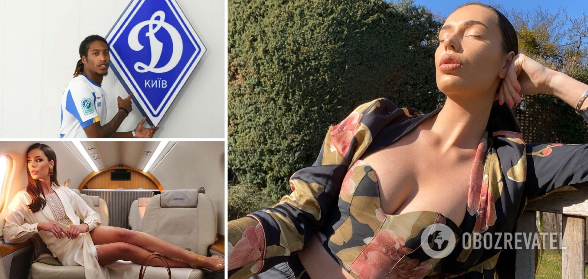 Самая красивая девушка Люксембурга обвинила футболиста 'Динамо' в насилии. Фотофакт