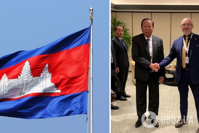 Резніков поспілкувався з міністром нацоборони Камбоджі