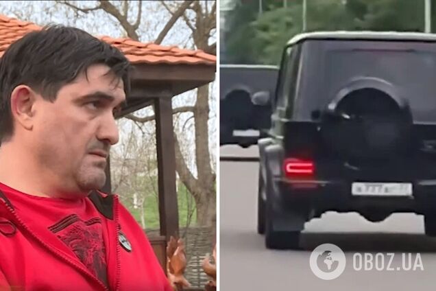 В Грузии заметили кортеж автомобиля с российскими номерами: может быть связан с кадыровским 'авторитетом' с позывным 'Черт'. Видео