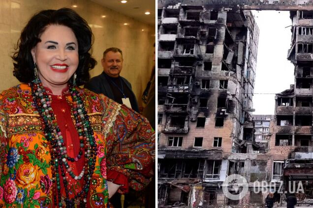 Бабкина назвала разбомбленный Мариуполь 'неприятностью' и заявила, что Россия идет по правильному пути. Видео