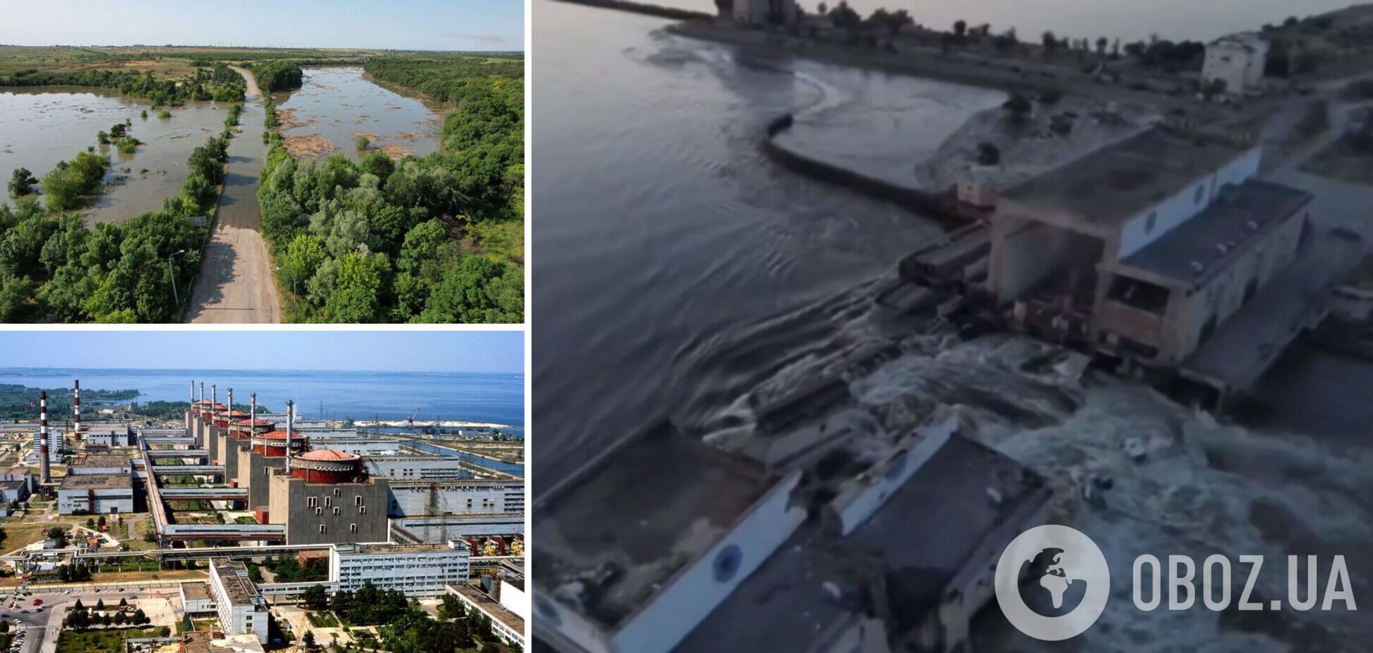 После подрыва Каховской ГЭС откроется песчаное дно и начнутся пылевые бури, но Запорожская АЭС устоит