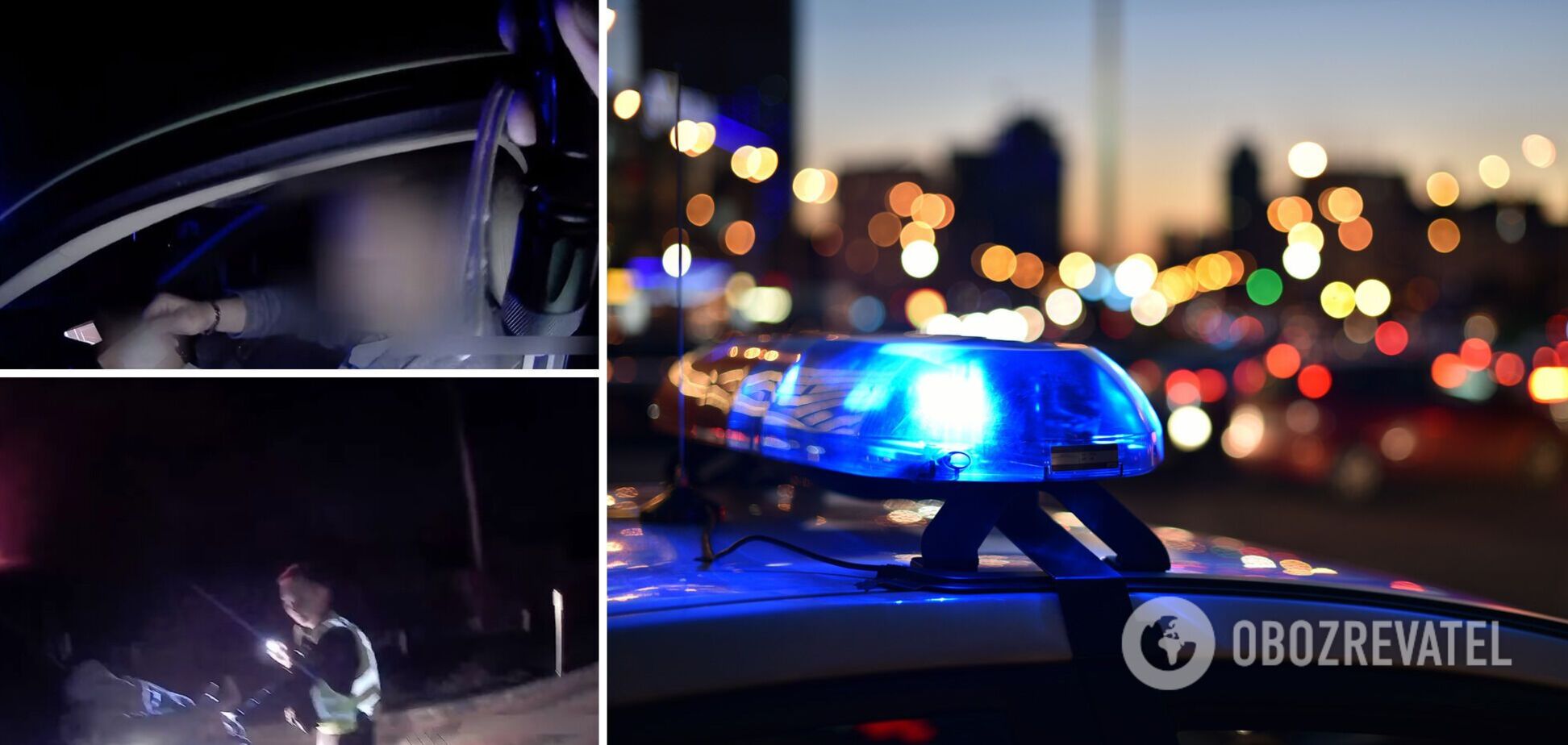 У водителя Lexus были признаки опьянения