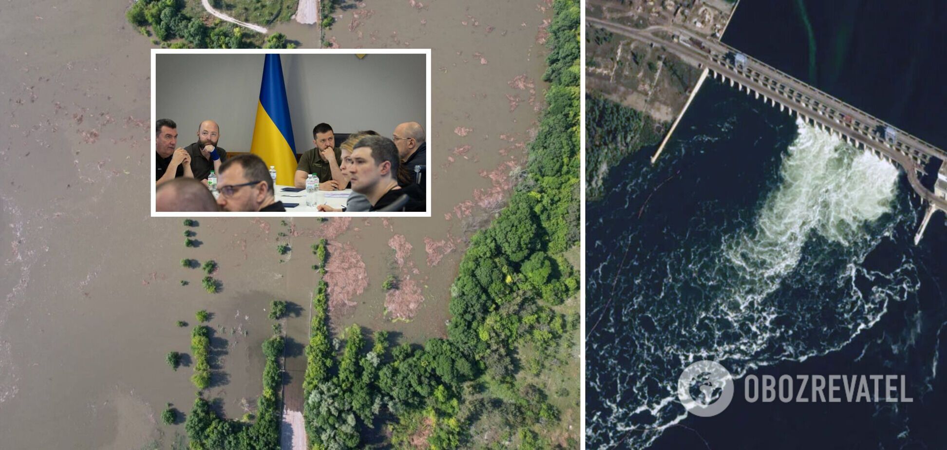 Оккупанты подорвали Каховскую ГЭС, пик паводка ожидается 7 июня. Все подробности