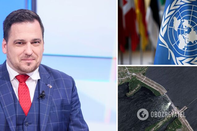'Вы клоуны': депутат Европарламента поставил 'диагноз' ООН после циничного поста в день подрыва Каховской ГЭС
