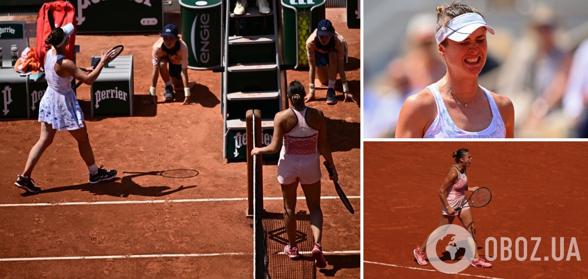Світоліна програла 1-й ракетці Білорусі на Roland Garros. Українку освистали після провокації суперниці з рукостисканням