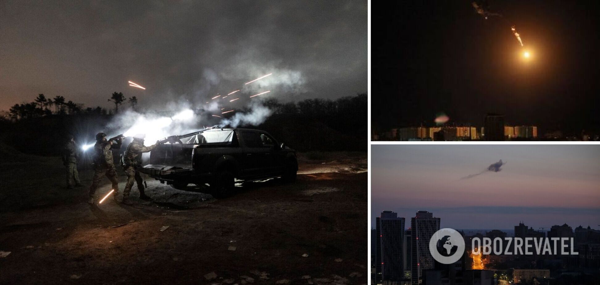 Силы ПВО ночью уничтожили в небе над Украиной 35 ракет из 35