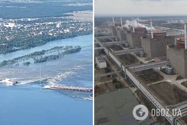 Чем грозит ЗАЭС подрыв Каховской ГЭС и возможна ли ядерная авария: заявление 'Энергоатома'