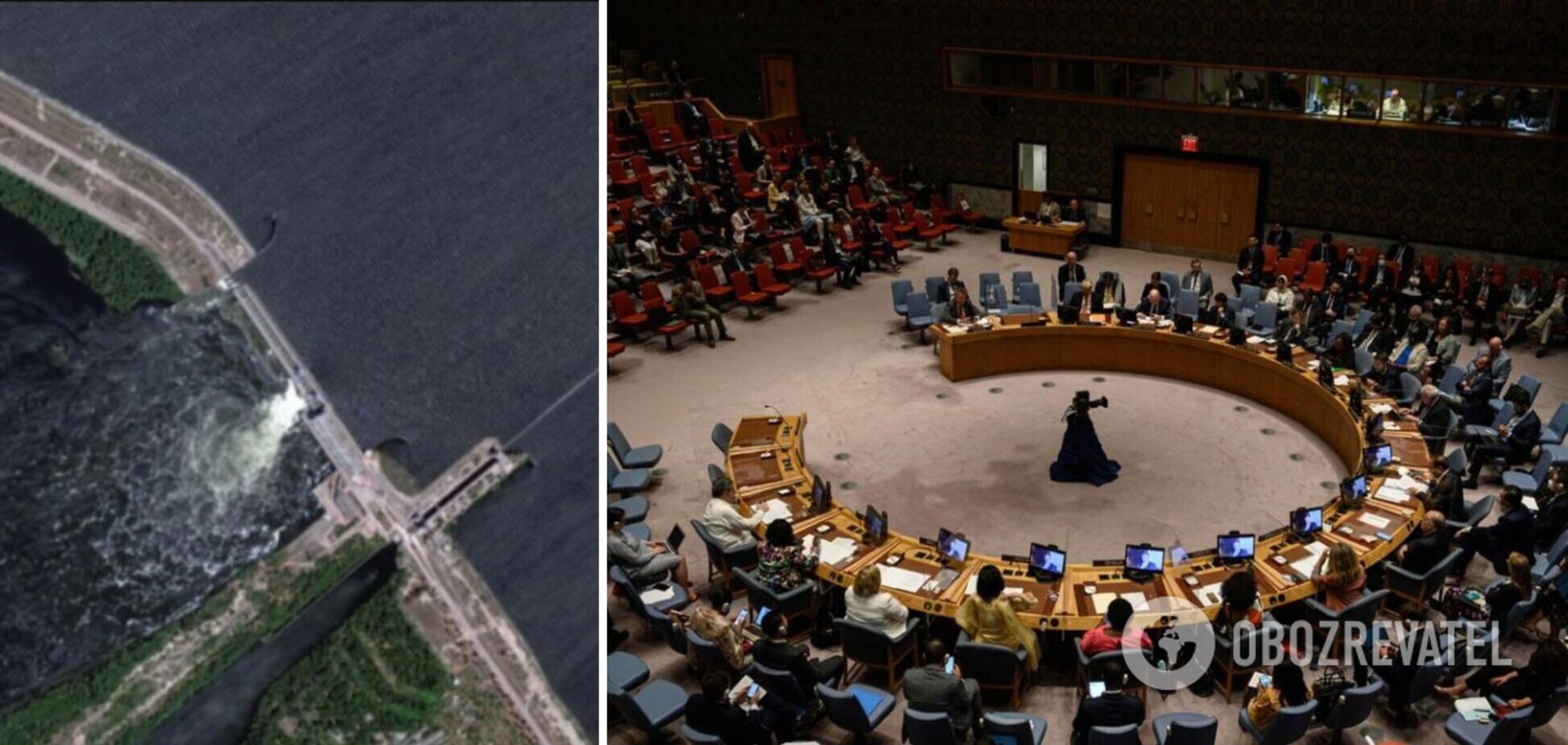 На заседании Совбеза ООН обсуждается подрыв Каховской ГЭС. Трансляция