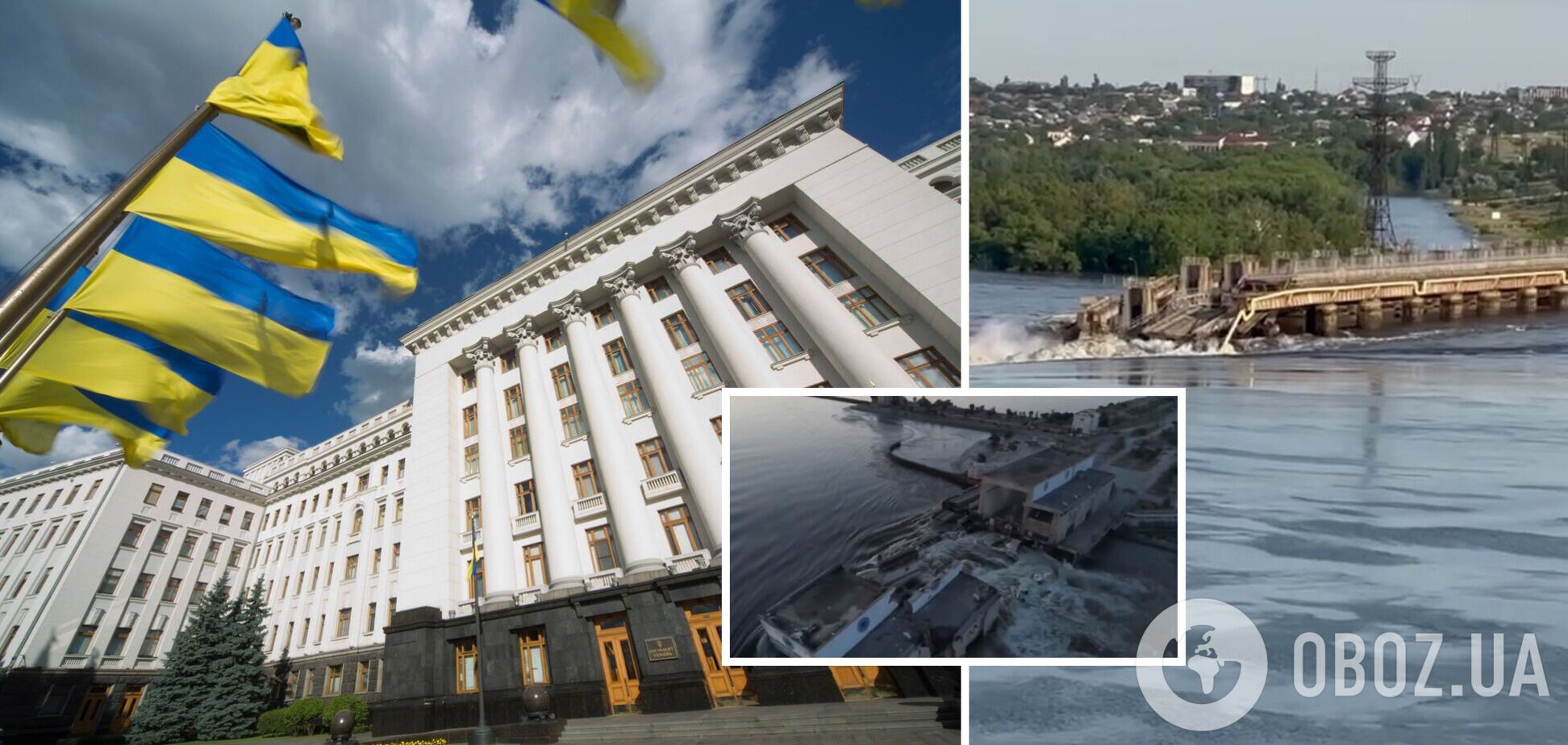 ’Несет угрозу для ЗАЭС’: у Зеленского отреагировали на подрыв оккупантами Каховской ГЭС