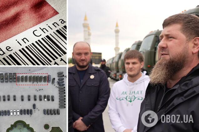 Кадиров похвалився новою технікою своїх бойовиків: серед неї помітили китайські бронемашини. Фото і відео