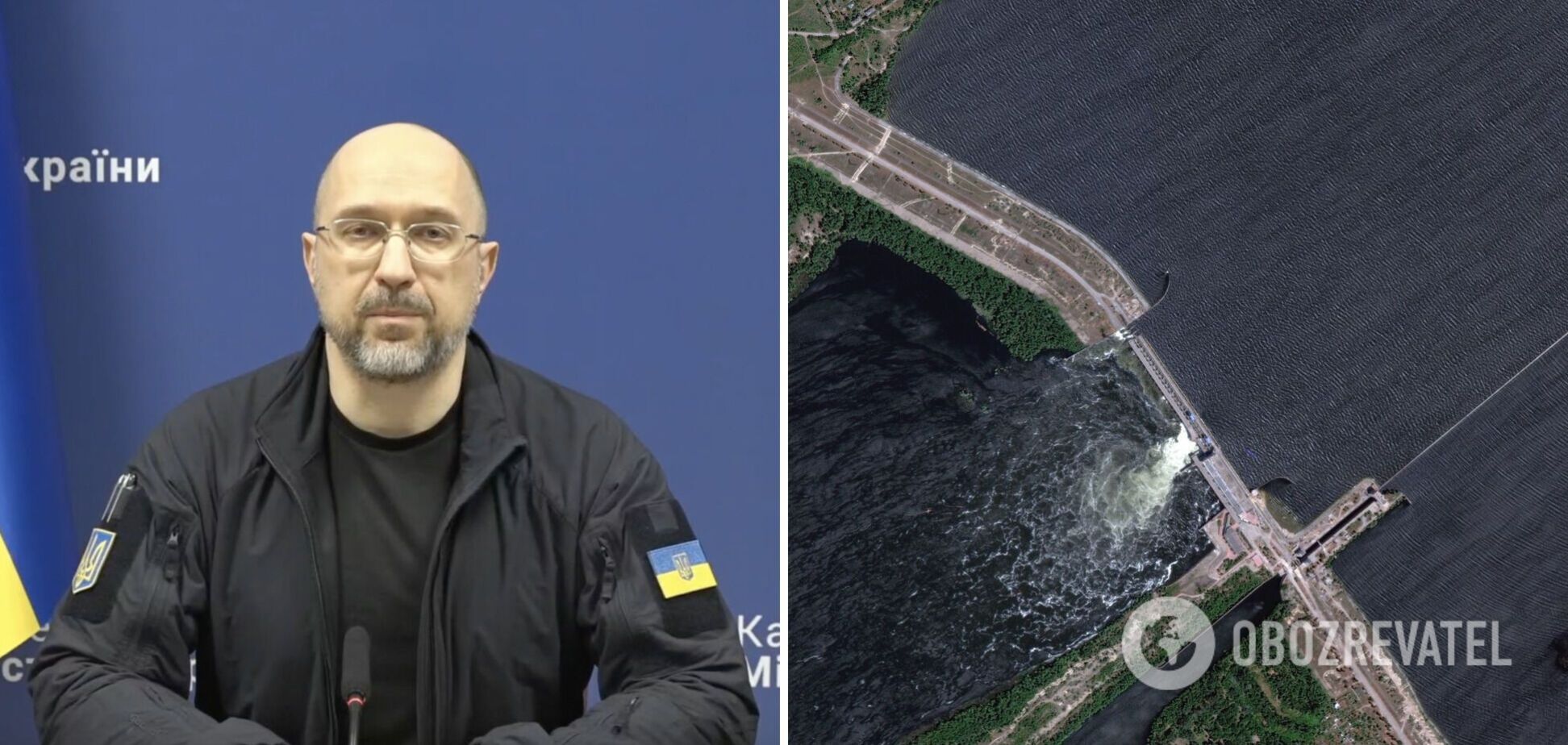 'Украина принимает меры': Шмыгаль сказал, повлияет ли разрушение Каховской ГЭС на энергосистему страны