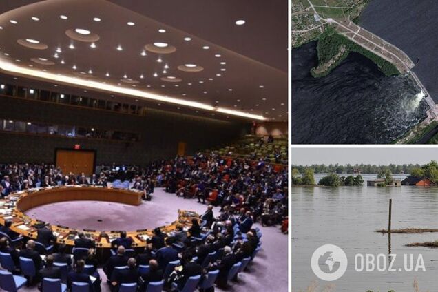 'Этого никогда бы не произошло, если бы Россия не вторглась в Украину': на заседании Совбеза ООН обсудили подрыв Каховской ГЭС. Видео
