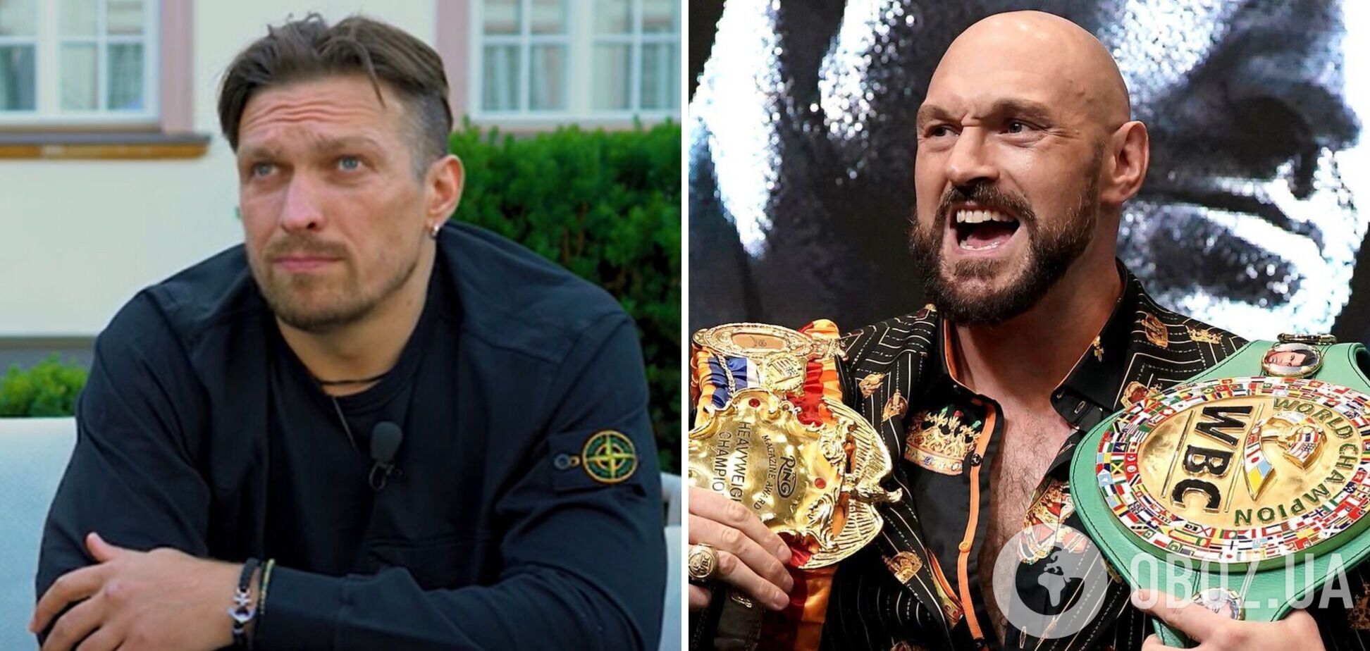 Тайсон Фьюри и Александр Усик