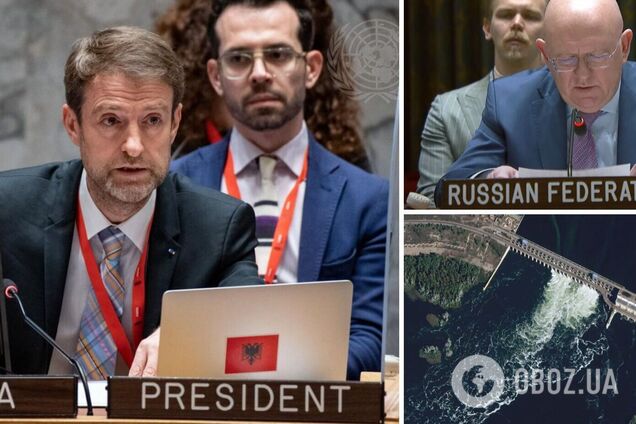 Россию уже неоднократно ловили на лжи: посол Албании в ООН жестко ответил Небензе на бред о подрыве Каховской ГЭС Украиной