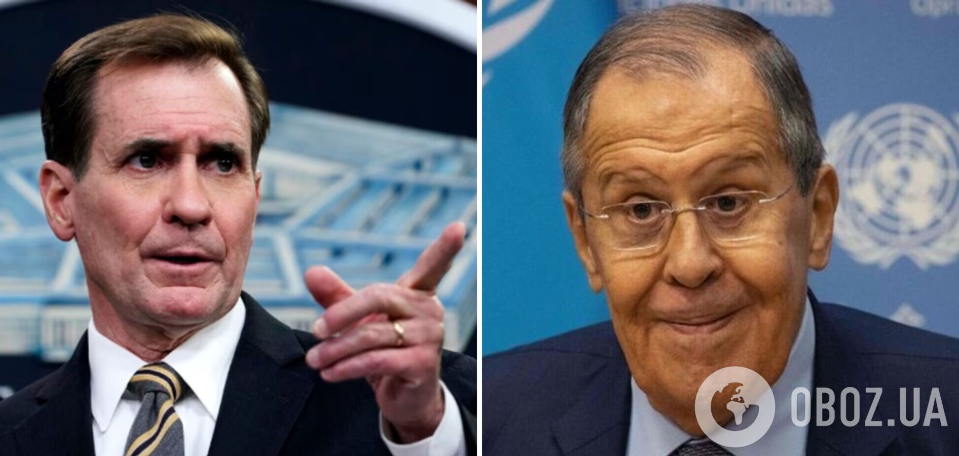 'Якщо вас турбує український військовий потенціал, то виведіть свої війська з України': Кірбі жорстко відповів Лаврову на закид щодо передачі F-16