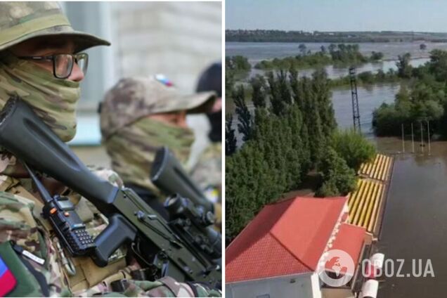 Окупанти перебираються на правий берег Дніпра під виглядом цивільних, що евакуюються після підриву Каховської ГЕС