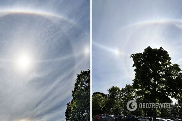У Британії в небі з’явилося 'око бога': фото унікального явища