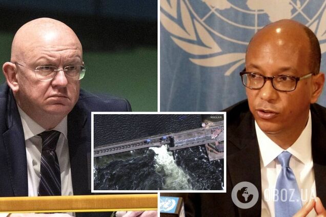 Международное сообщество в очередной раз поймало Россию на лжи: посол США в ООН напомнил Небензе об обязательстве не атаковать дамбы. Видео