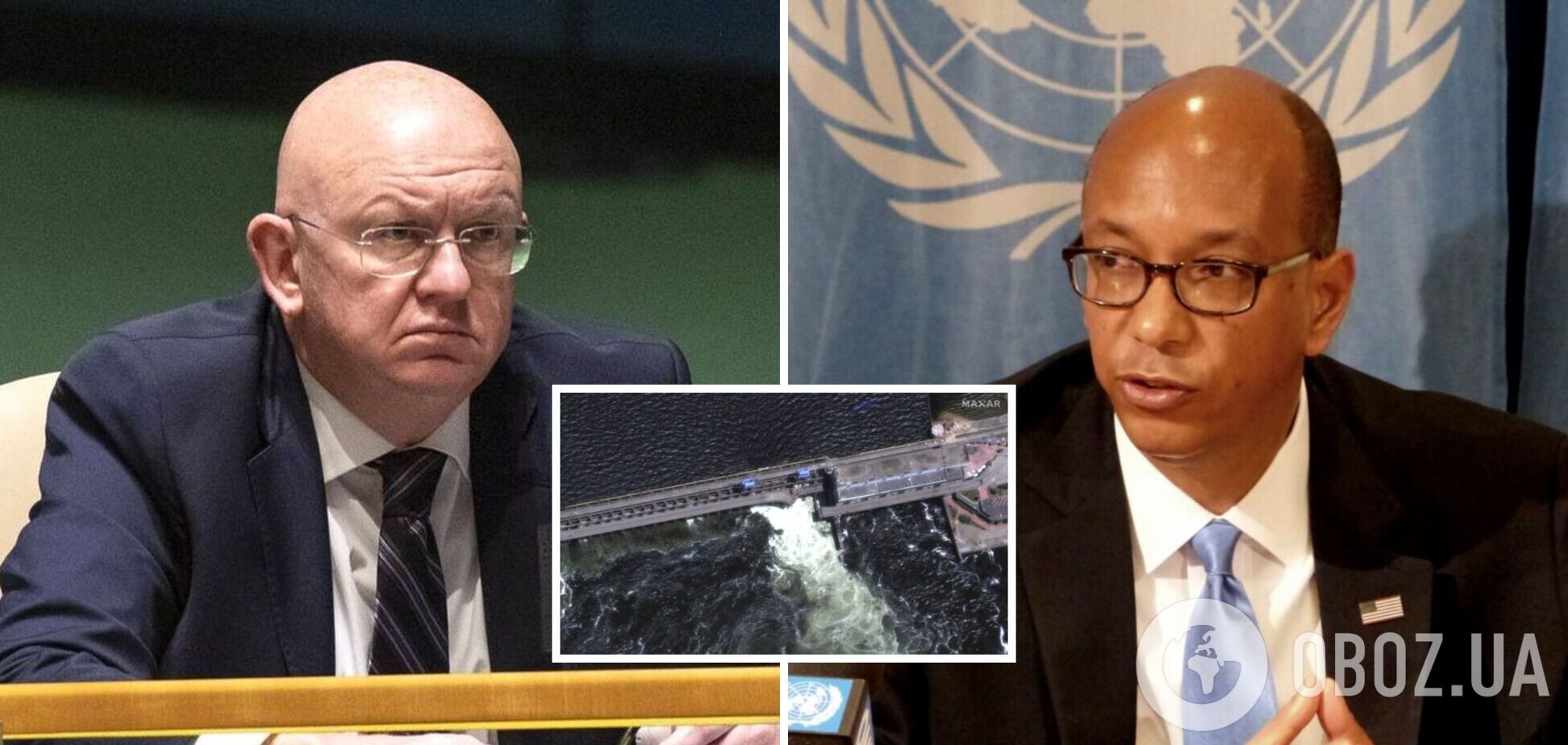 Международное сообщество в очередной раз поймало Россию на лжи: посол США в ООН напомнил Небензе об обязательстве не атаковать дамбы. Видео