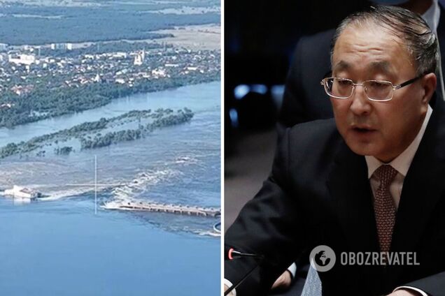 В Китае отреагировали на подрыв оккупантами Каховской ГЭС