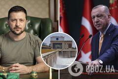 Зеленський та Ердоган обговорили підрив Каховської гідроелектростанції