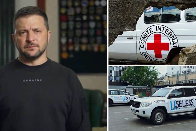 Зеленский разочарован реакцией ООН и МККК