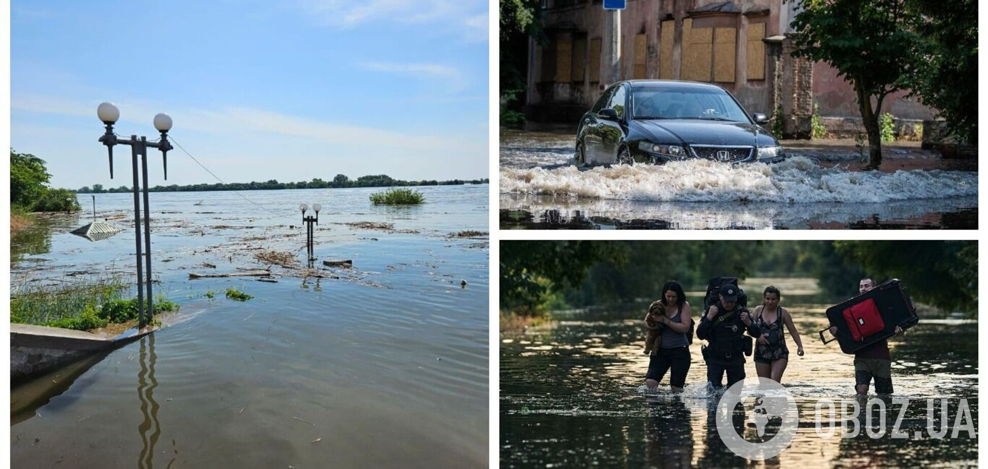 Алешки затоплены на 90%, в Голой Пристани уровень воды достигает более трех метров: люди оказались в ловушке (обновляется)