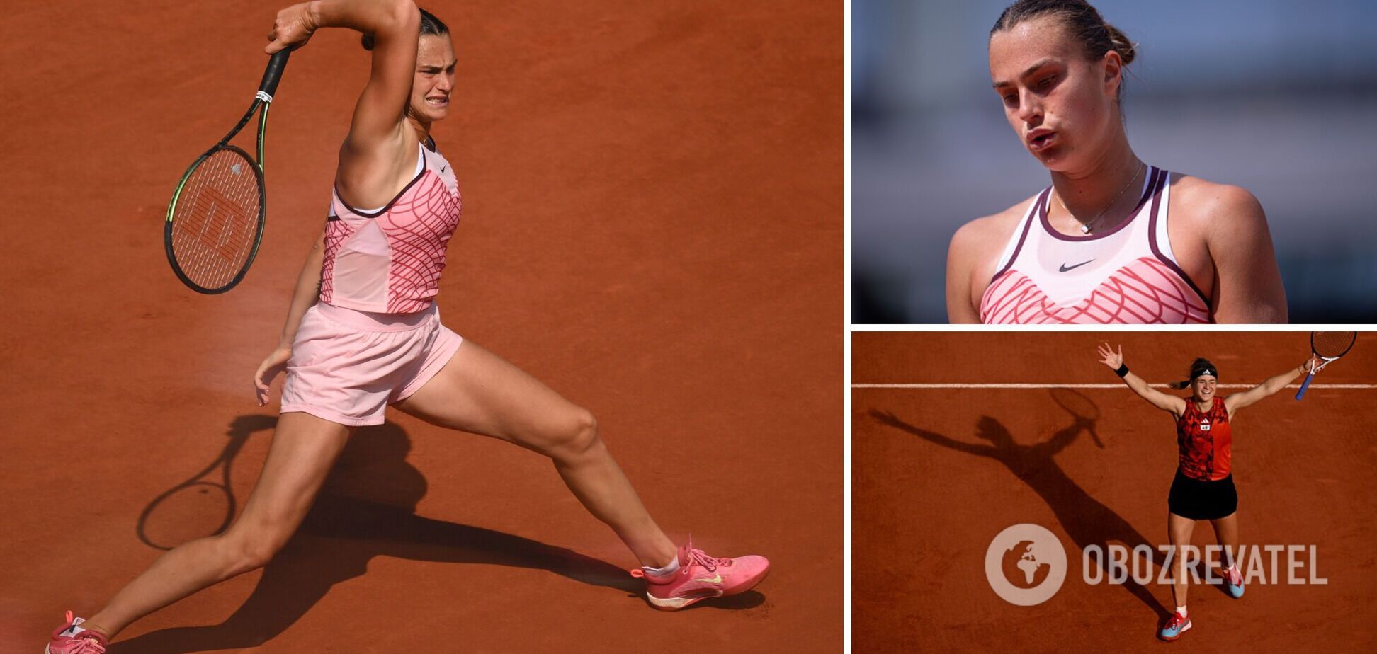 'Это позор'. Лучшая теннисистка Беларуси, издевавшаяся над украинками, сенсационно вылетела с Roland Garros