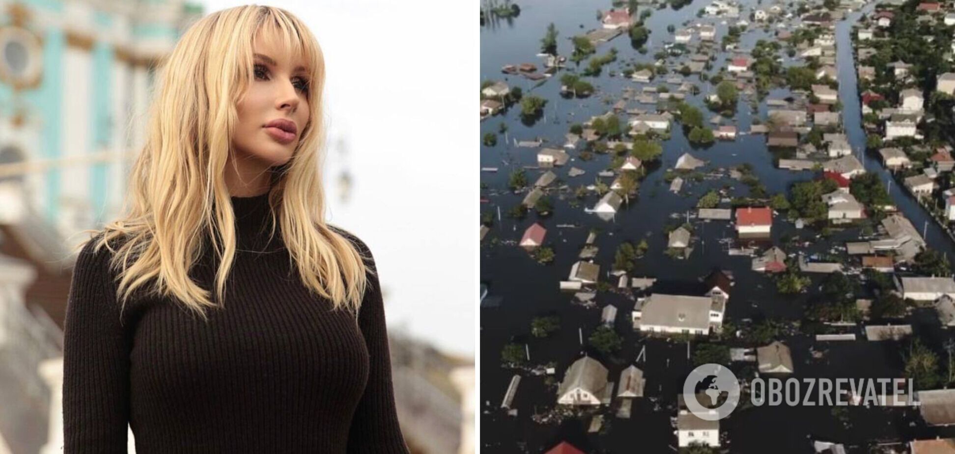 'Російський режим буде покараний': Лобода передала квартиру та 100 тис. грн для херсонців після підриву Каховської ГЕС