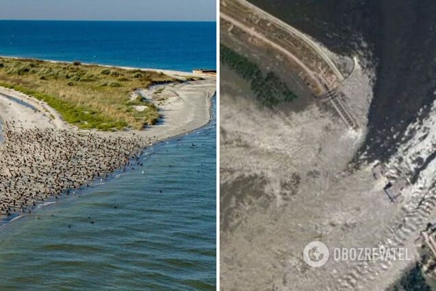 Стала островом: окупована Кінбурнська коса через вибух на Каховській ГЕС відрізана від материка