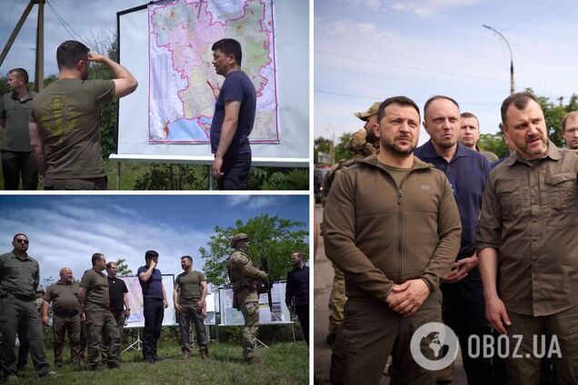 Зеленский приехал на юг Украины