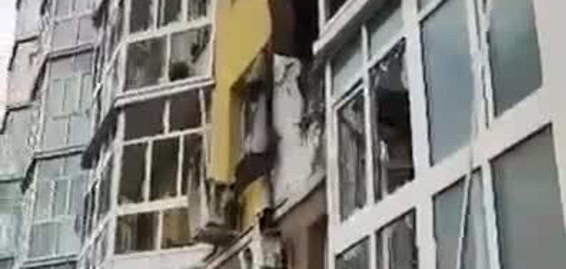 Будинок у Воронежі пошкоджено дроном