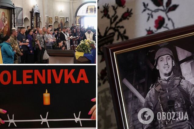 У Чернігові попрощалися із захисником 'Азовсталі', який загинув внаслідок теракту в колонії в Оленівці. Фото й відео