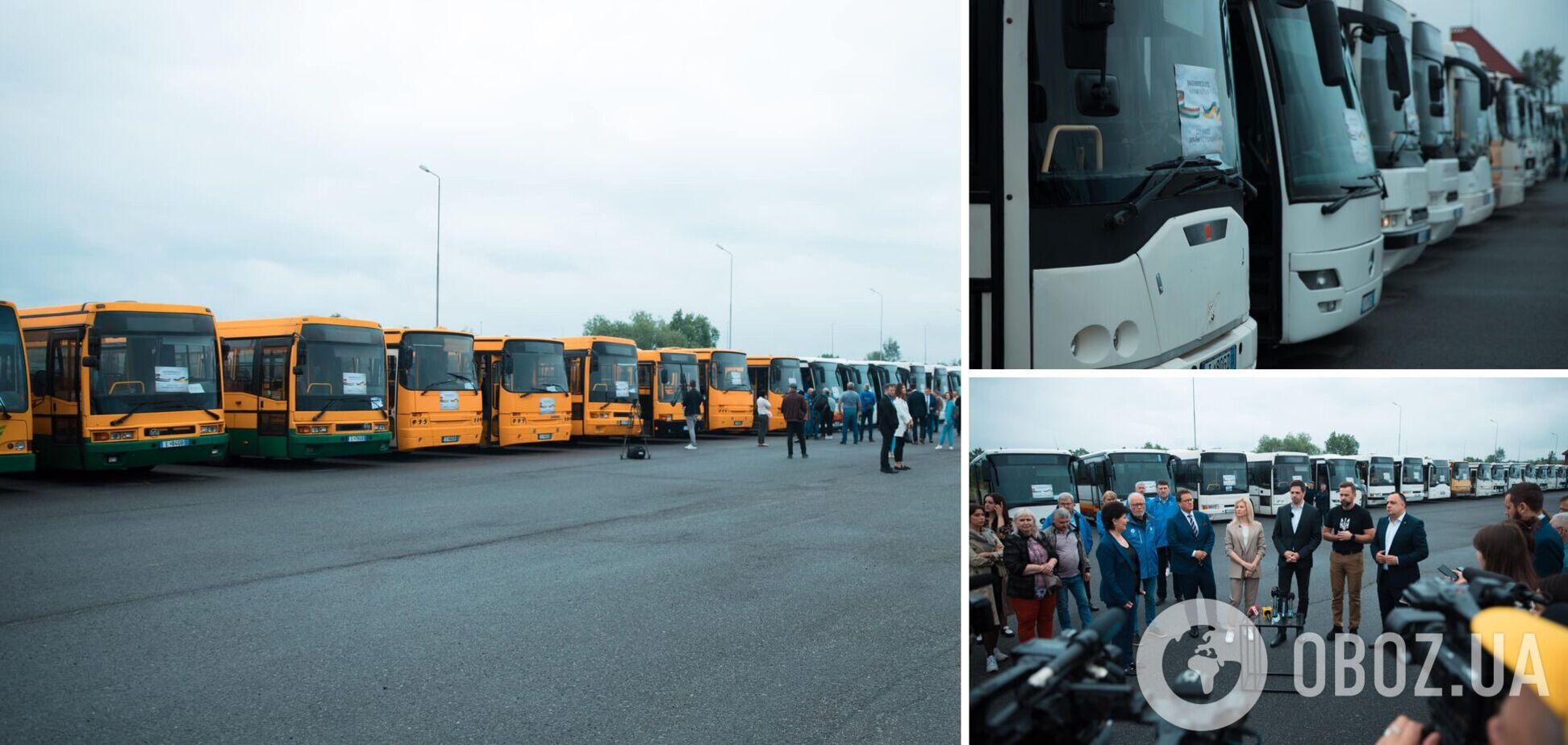 Венгрия передала Украине крупнейшую партию автобусов, часть из них поедет в Херсон, – Гришина