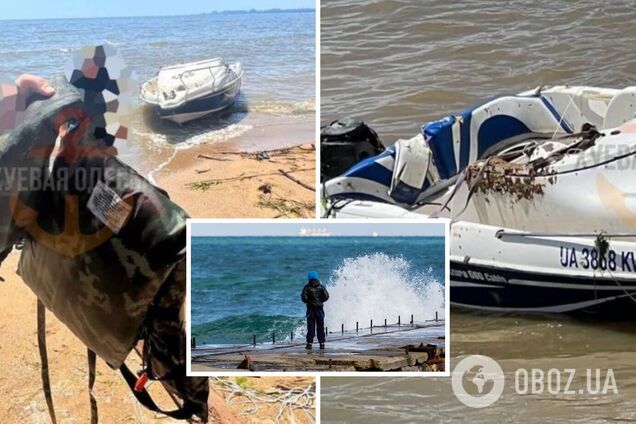 В Одесі на узбережжя винесло катер і страхувальний жилет російського військового: тіла не знайшли. Фото