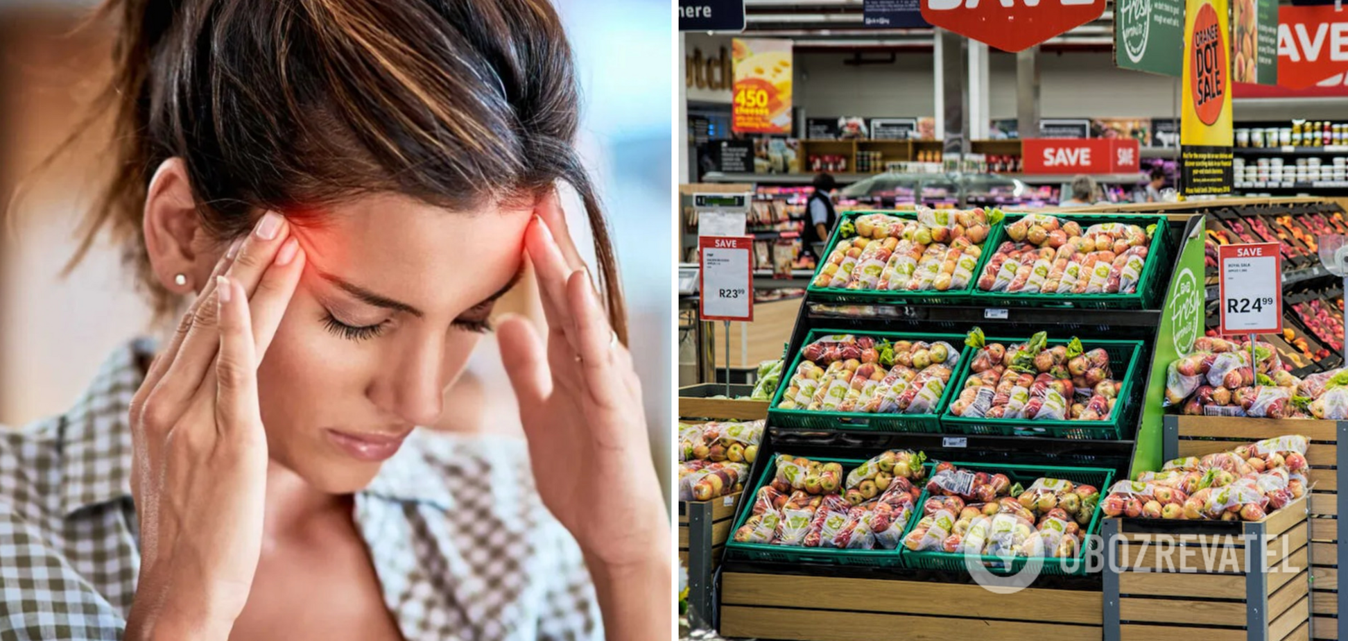 Ці продукти можуть викликати головний біль: краще не вживати їх, якщо у вас мігрень