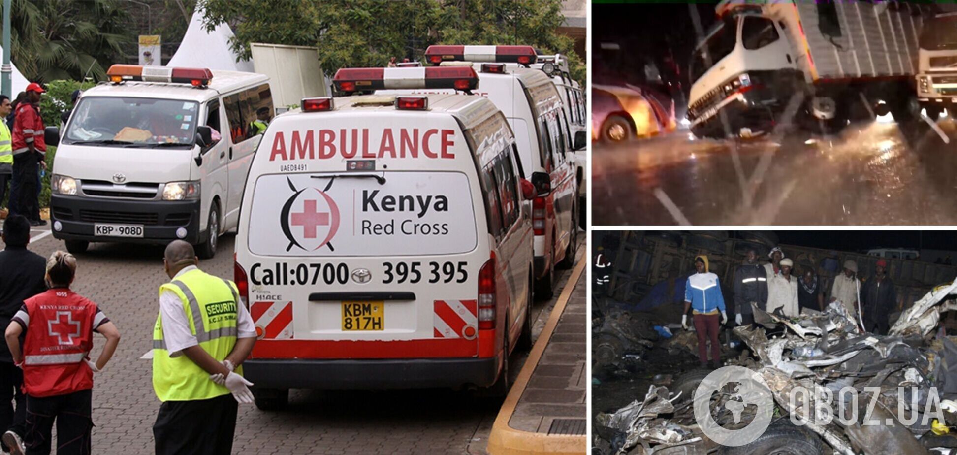 У Кенії вантажівка протаранила кілька авто на узбіччі: загинули майже 50 людей