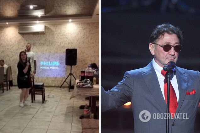 В кафе на Киещине пели Лепса: девушку, которая сделала замечание, вытолкали. Видео