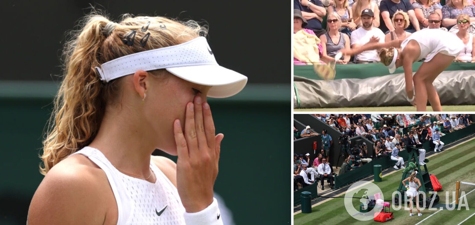'Я не захотіла': російська тенісистка влаштувала демарш після поразки на Wimbledon. Відео