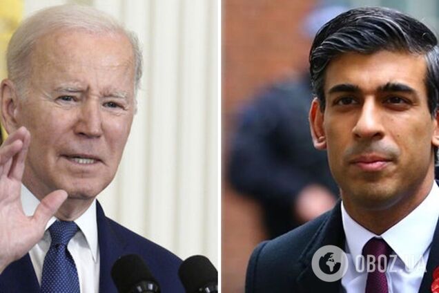 Байден и Сунак обсудят поставки кассетных боеприпасов для ВСУ