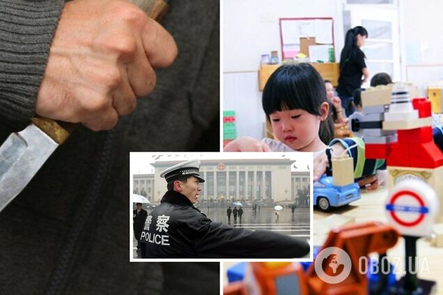 В Китае мужчина с ножом напал на детсад: среди жертв – трое детей