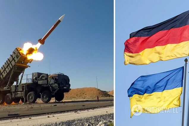 Германия предоставит Украине новый пакет военной помощи на 600 млн евро: войдут две пусковые установки ЗРК Patriot