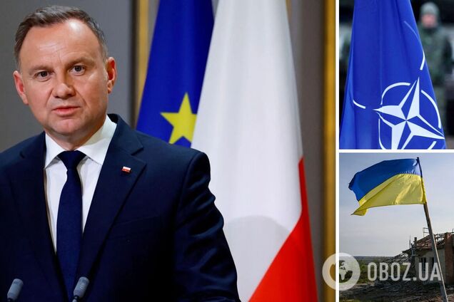 Дуда допустив, що НАТО може направити в Україну миротворчу місію після закінчення війни