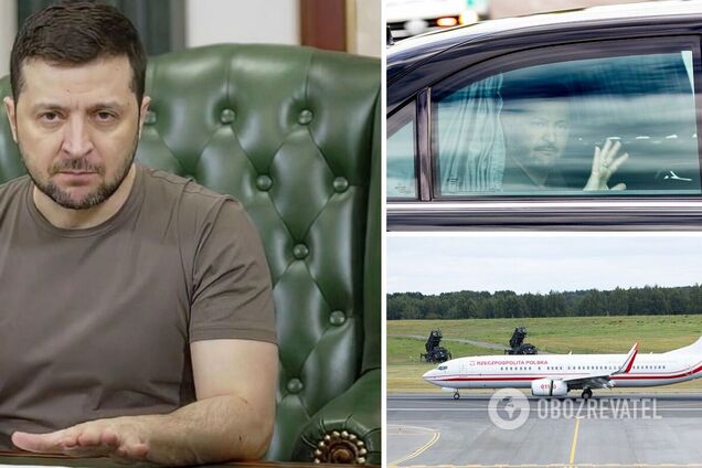 Зеленский прибыл в Вильнюс на саммит НАТО: первые фото и подробности